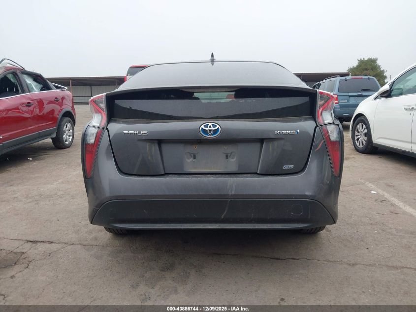 2017 Toyota Prius Two Eco VIN: JTDKARFU4H3029693 Lot: 43886744