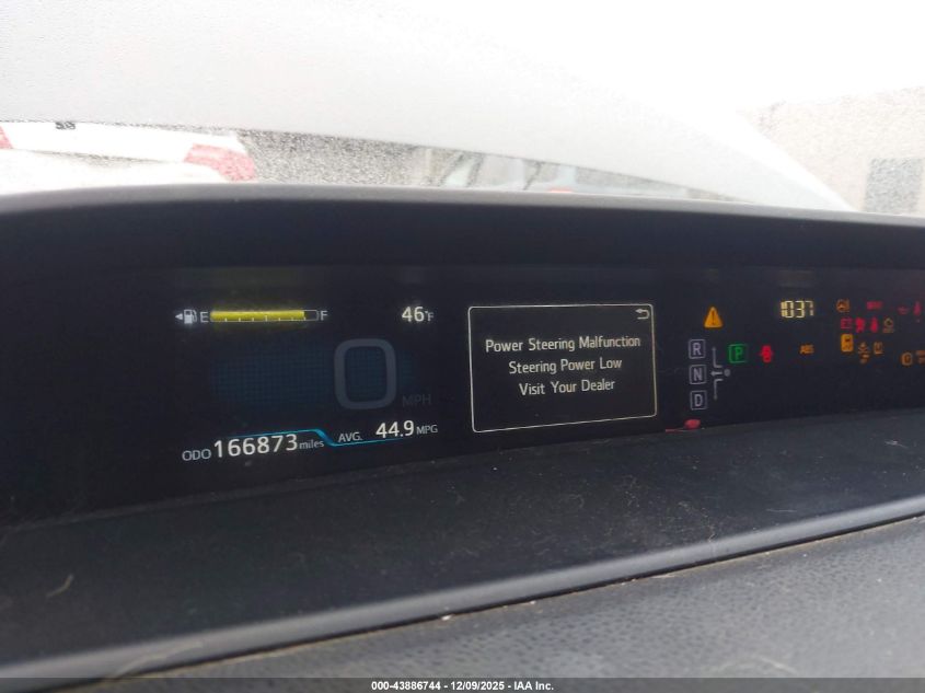 2017 Toyota Prius Two Eco VIN: JTDKARFU4H3029693 Lot: 43886744