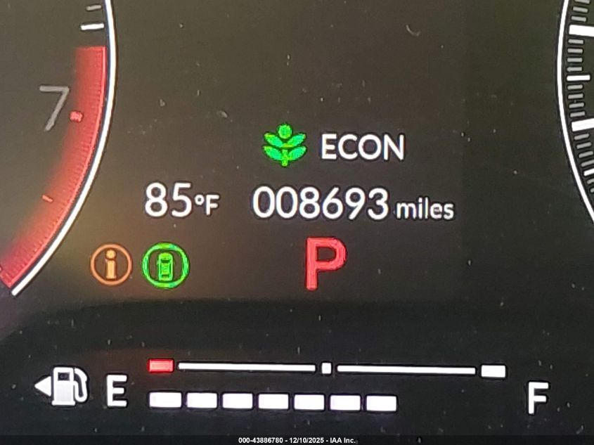 2025 Honda Civic Sedan Sport VIN: 19XFL2H86SE023901 Lot: 43886780