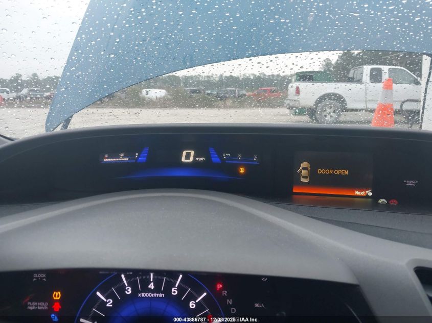 2012 Honda Civic Ex-L VIN: 2HGFG3B18CH540050 Lot: 43886787