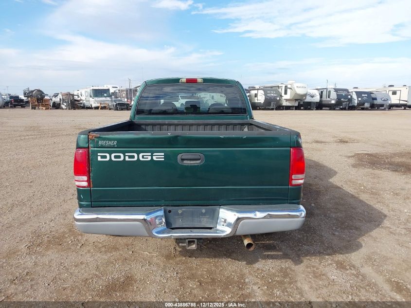 2002 Dodge Dakota Slt VIN: 1B7HL48N42S619239 Lot: 43886788