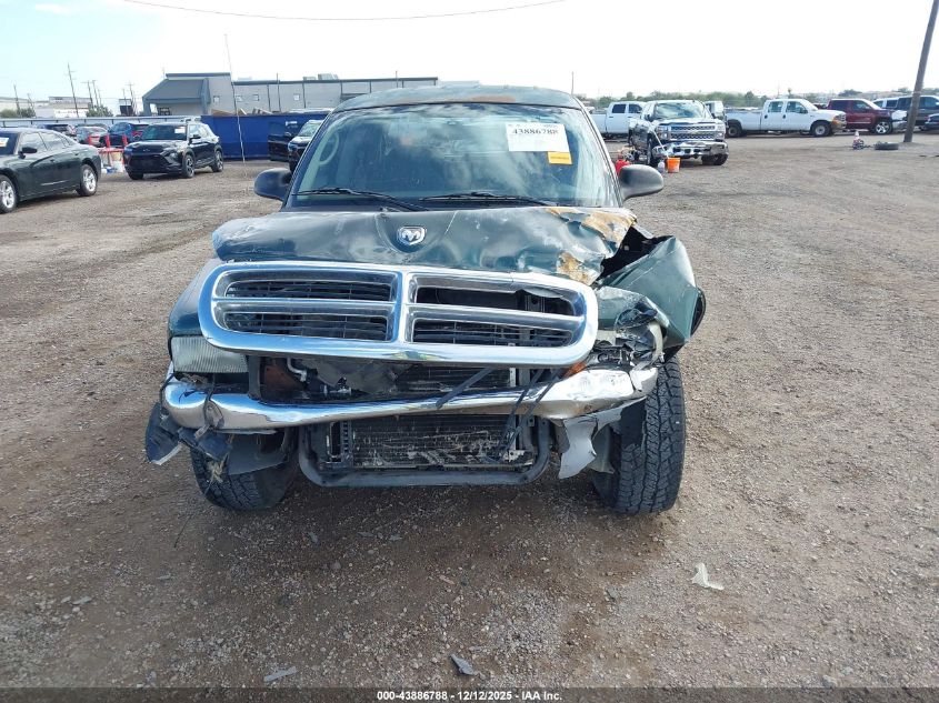 2002 Dodge Dakota Slt VIN: 1B7HL48N42S619239 Lot: 43886788