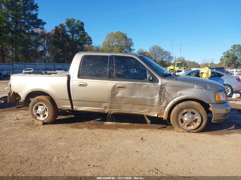 2002 Ford F-150 Lariat/Xlt VIN: 1FTRW07L32KB59706 Lot: 43886790