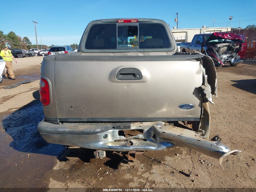 2002 Ford F-150 Lariat/Xlt VIN: 1FTRW07L32KB59706 Lot: 43886790