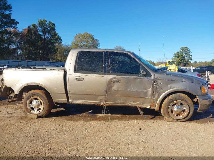 2002 Ford F-150 Lariat/Xlt VIN: 1FTRW07L32KB59706 Lot: 43886790
