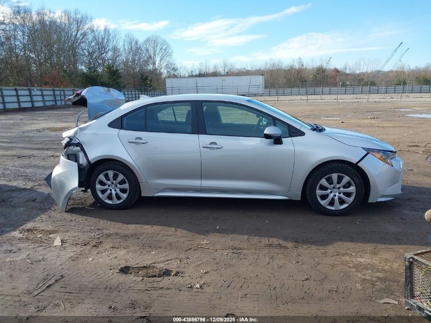 2023 Toyota Corolla Le VIN: 5YFB4MDE8PP055645 Lot: 43886796