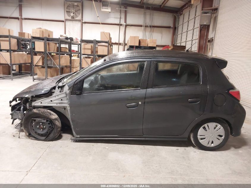 2024 Mitsubishi Mirage Es/Le VIN: ML32AUHJ3RH017810 Lot: 43886802