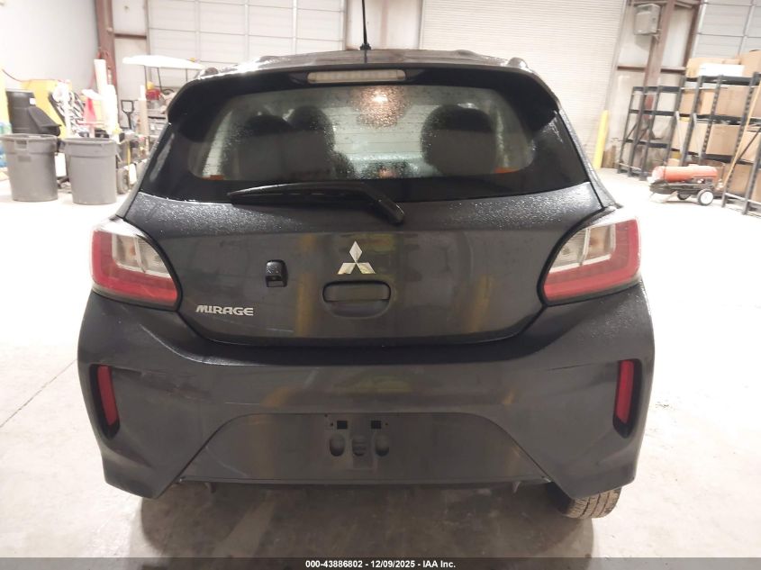 2024 Mitsubishi Mirage Es/Le VIN: ML32AUHJ3RH017810 Lot: 43886802