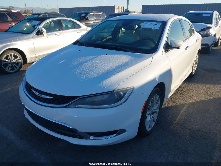 2015 Chrysler 200 C VIN: 1C3CCCCG3FN585946 Lot: 43886807