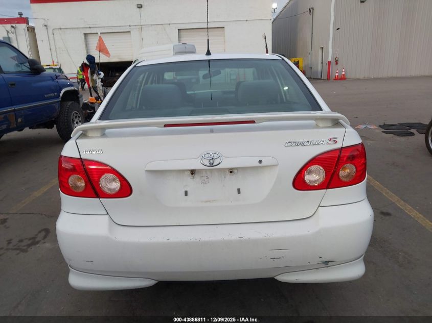 2006 Toyota Corolla S VIN: 1NXBR32E96Z662746 Lot: 43886811