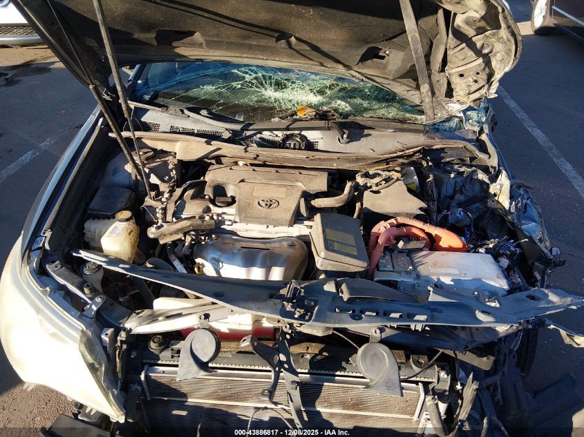 2012 Toyota Camry Hybrid Le VIN: 4T1BD1FK2CU009254 Lot: 43886817