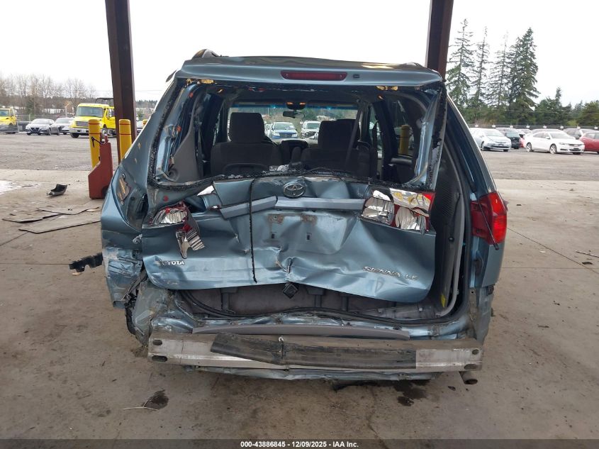 2005 Toyota Sienna Le VIN: 5TDZA23C05S376708 Lot: 43886845