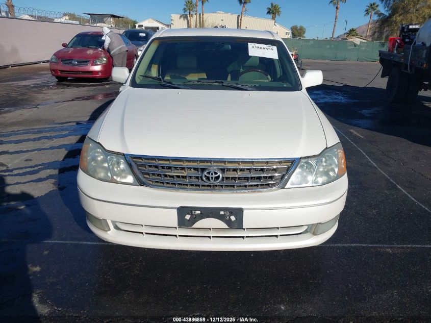 2003 Toyota Avalon Xls VIN: 4T1BF28B93U318250 Lot: 43886859
