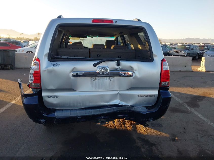 2007 Toyota 4Runner Sr5 V6 VIN: JTEZU14R170092915 Lot: 43886870