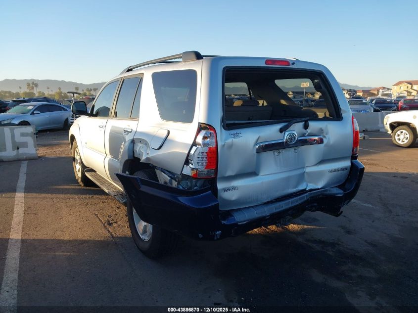 2007 Toyota 4Runner Sr5 V6 VIN: JTEZU14R170092915 Lot: 43886870