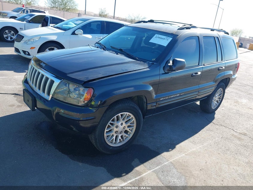 1J8GX58S64C331725 2004 JEEP GRAND CHEROKEE photo no. 2
