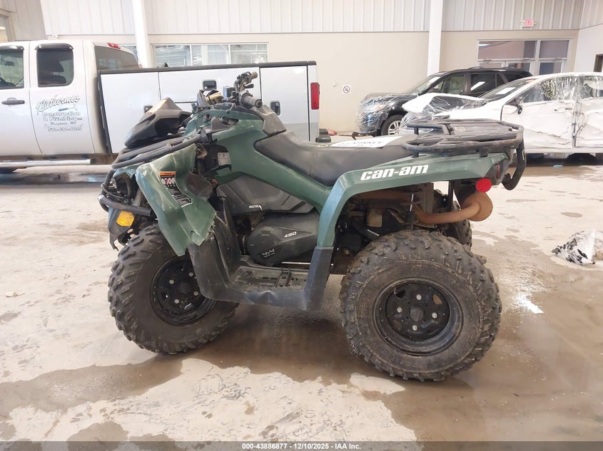 VIN 3JBLGAR44NJ001391 2022 CAN-AM OUTLANDER 450/450 DPS/MOSSY OAK HUNTING EDITION 450 DPS