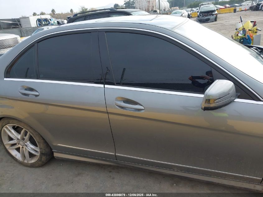 2013 Mercedes-Benz C 300 Sport 4Matic VIN: WDDGF8AB4DR245564 Lot: 43886878