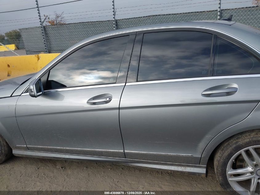 2013 Mercedes-Benz C 300 Sport 4Matic VIN: WDDGF8AB4DR245564 Lot: 43886878
