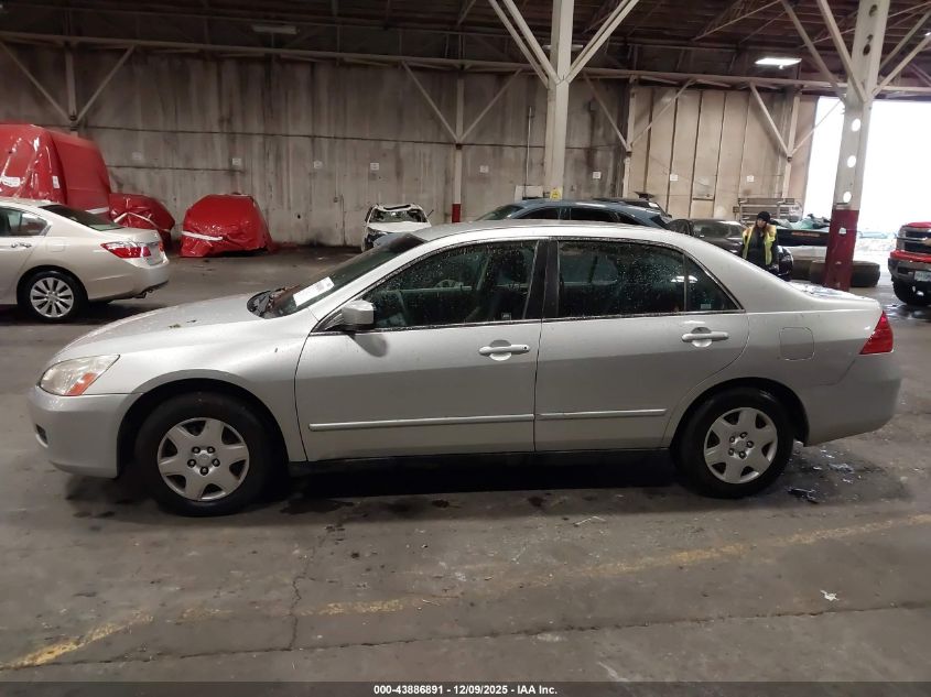 2006 Honda Accord 2.4 Lx VIN: 1HGCM56446A164266 Lot: 43886891