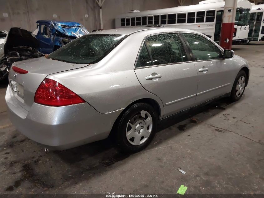 2006 Honda Accord 2.4 Lx VIN: 1HGCM56446A164266 Lot: 43886891