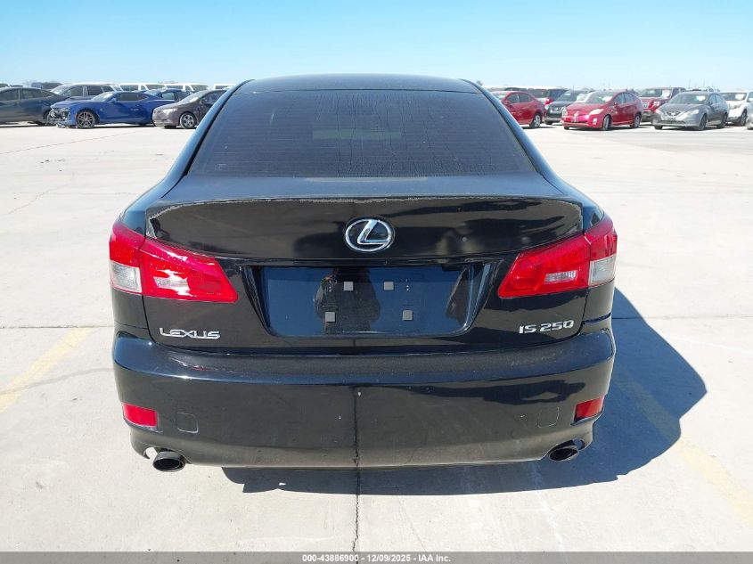 2006 Lexus Is 250 VIN: JTHBK262265003239 Lot: 43886900