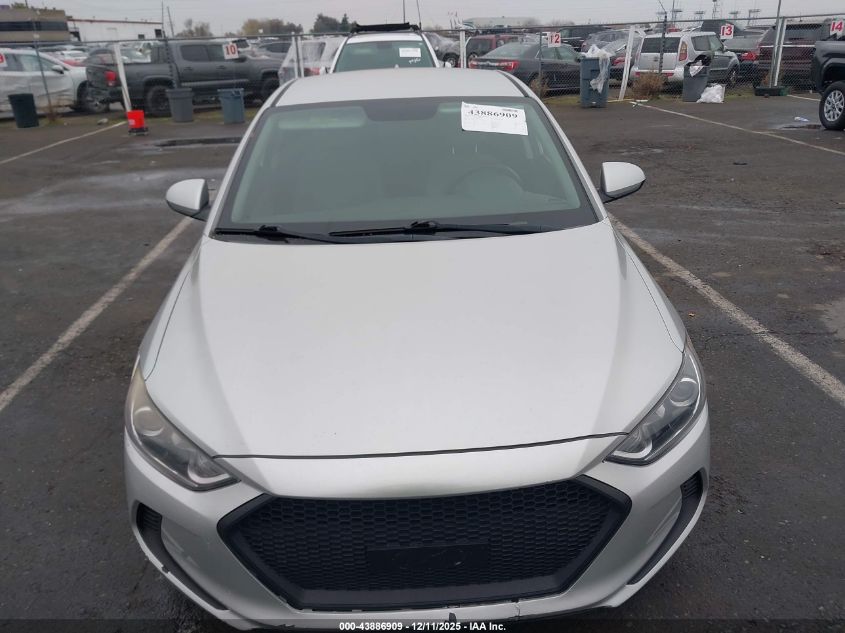 2017 Hyundai Elantra Se VIN: 5NPD84LF5HH091024 Lot: 43886909