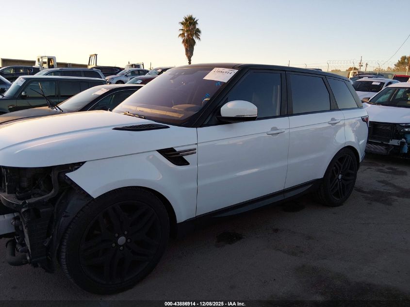 2017 Land Rover Range Rover Sport 3.0L V6 Turbocharged Diesel Se Td6 VIN: SALWG2FK8HA680951 Lot: 43886914
