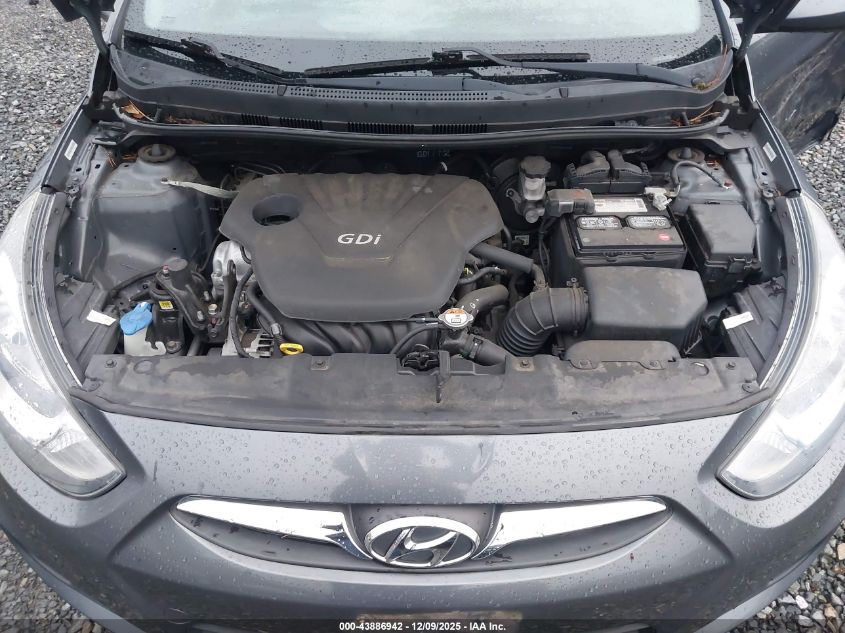 2013 Hyundai Accent Gls VIN: KMHCT4AE8DU324393 Lot: 43886942