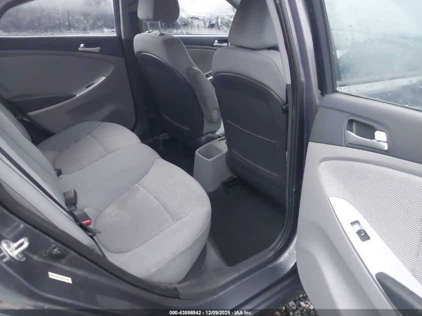 2013 Hyundai Accent Gls VIN: KMHCT4AE8DU324393 Lot: 43886942