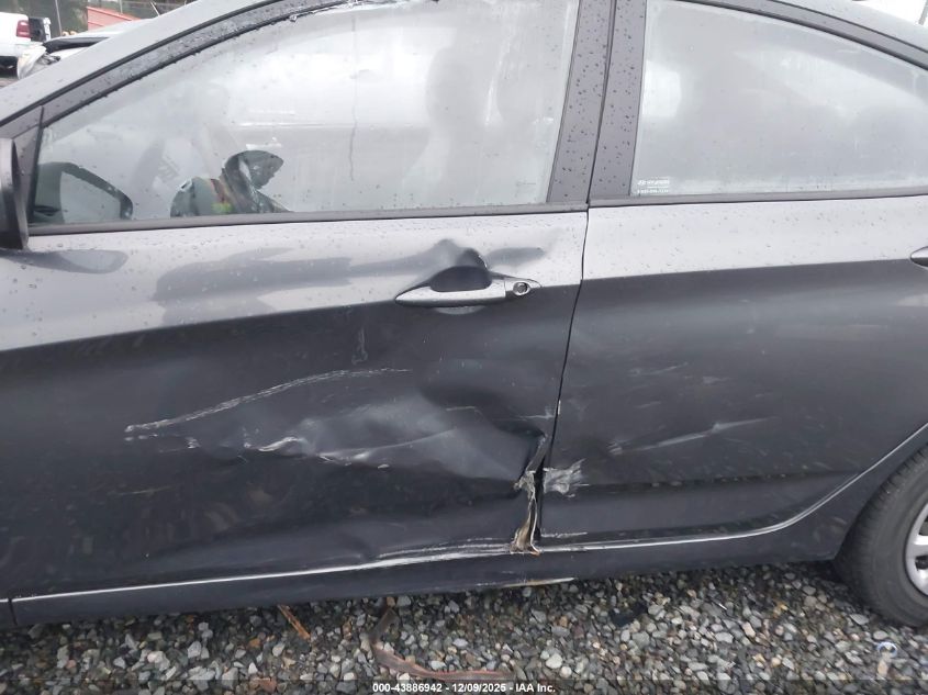 2013 Hyundai Accent Gls VIN: KMHCT4AE8DU324393 Lot: 43886942