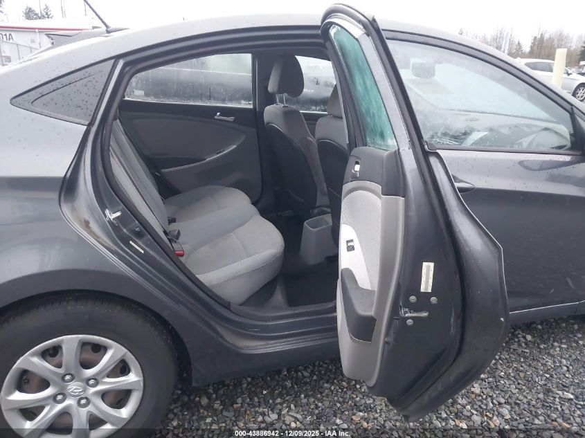 2013 Hyundai Accent Gls VIN: KMHCT4AE8DU324393 Lot: 43886942