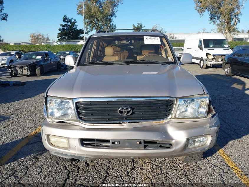 2000 Toyota Land Cruiser VIN: JT3HT05J7Y0112595 Lot: 43886945