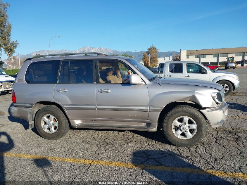 2000 Toyota Land Cruiser VIN: JT3HT05J7Y0112595 Lot: 43886945