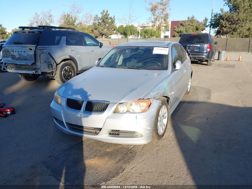 2007 BMW 328I VIN: WBAVA37527NL17598 Lot: 43886964