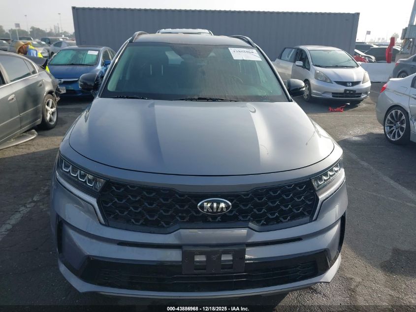 2021 Kia Sorento S VIN: 5XYRL4LC1MG050630 Lot: 43886968