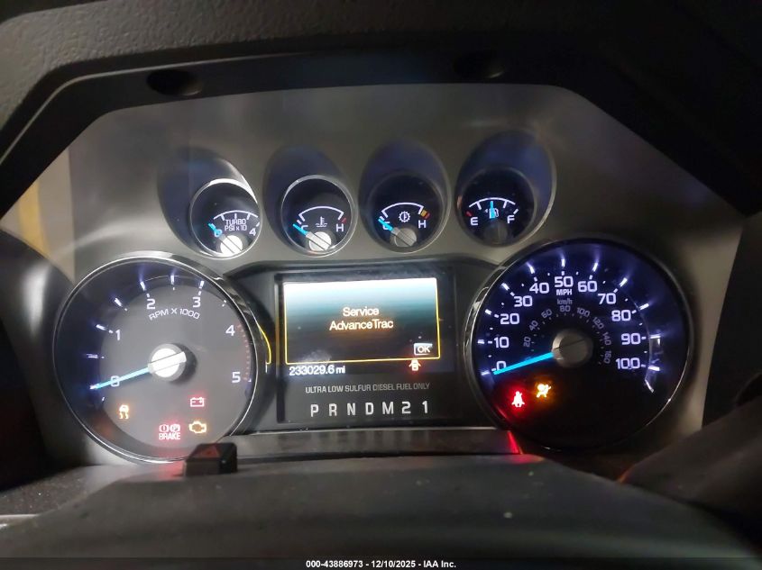 2011 Ford F-250 Lariat VIN: 1FT7W2BT5BEB74782 Lot: 43886973