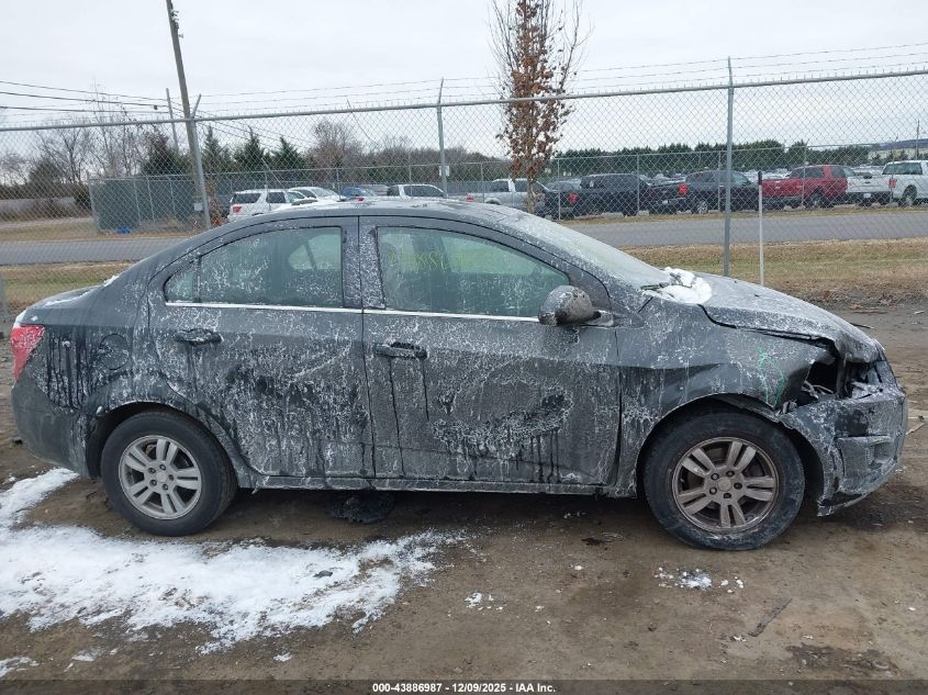 2015 Chevrolet Sonic Lt Manual VIN: 1G1JD5SH2F4133815 Lot: 43886987