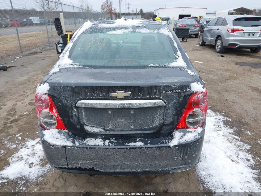 2015 Chevrolet Sonic Lt Manual VIN: 1G1JD5SH2F4133815 Lot: 43886987