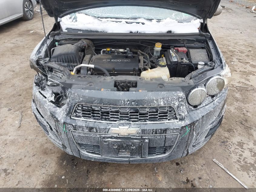 2015 Chevrolet Sonic Lt Manual VIN: 1G1JD5SH2F4133815 Lot: 43886987