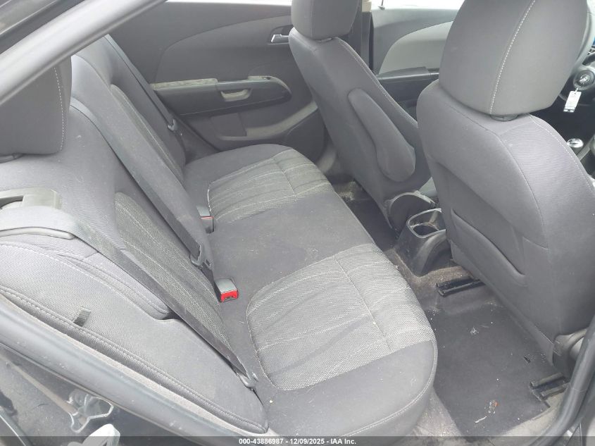 2015 Chevrolet Sonic Lt Manual VIN: 1G1JD5SH2F4133815 Lot: 43886987