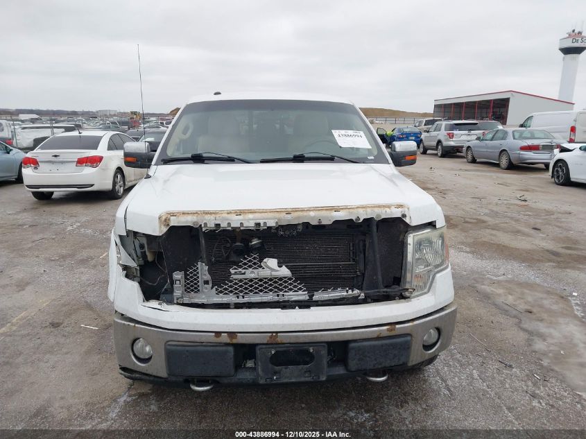2011 Ford F-150 Lariat VIN: 1FTFW1EF4BFA73481 Lot: 43886994