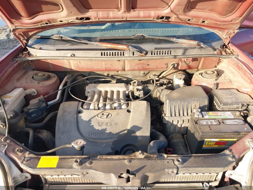 2001 Hyundai Santa Fe 2.7L V6 Gls/2.7L V6 Lx VIN: KM8SC83D71U087253 Lot: 43887010