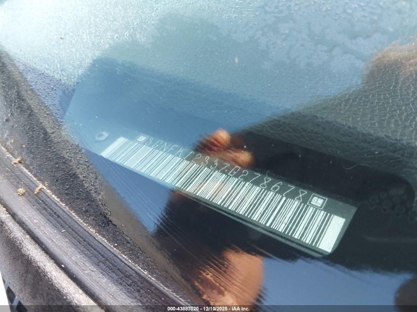 2007 Chevrolet Avalanche 1500 Ltz VIN: 3GNFK12337G278678 Lot: 43887020