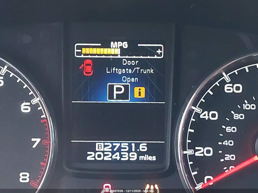 2013 Subaru Outback 3.6R Limited VIN: 4S4BRDKC6D2294975 Lot: 43887036