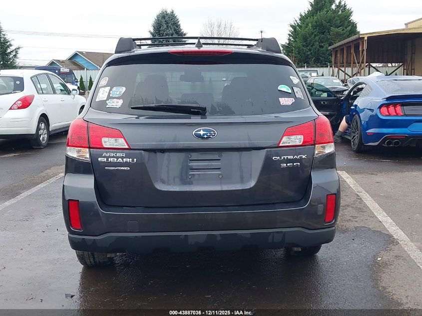 2013 Subaru Outback 3.6R Limited VIN: 4S4BRDKC6D2294975 Lot: 43887036