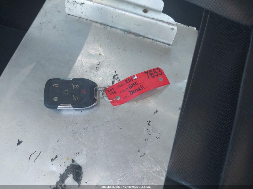 2017 GMC Yukon Denali VIN: 1GKS1CKJ6HR364531 Lot: 43887037