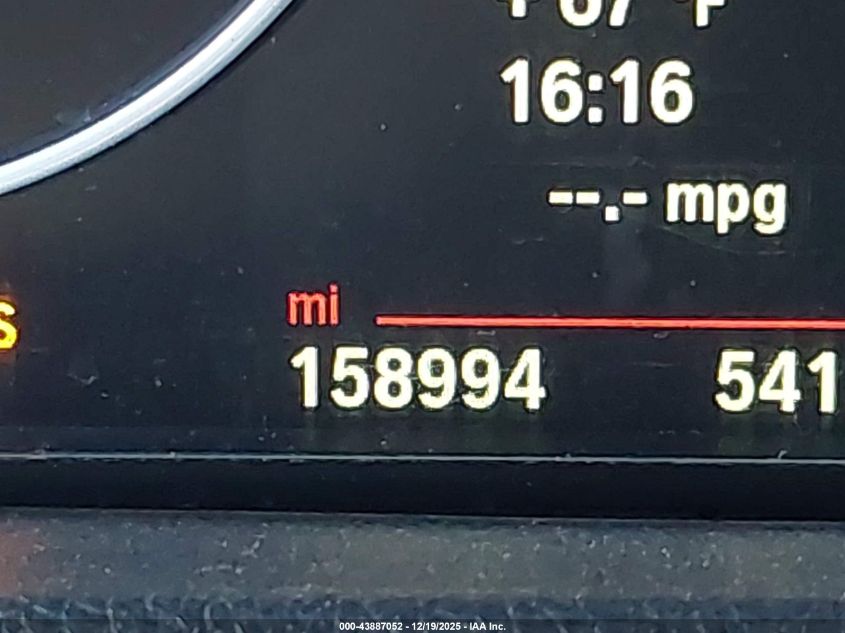 2014 BMW 335I VIN: WBA3A9G52ENR97400 Lot: 43887052