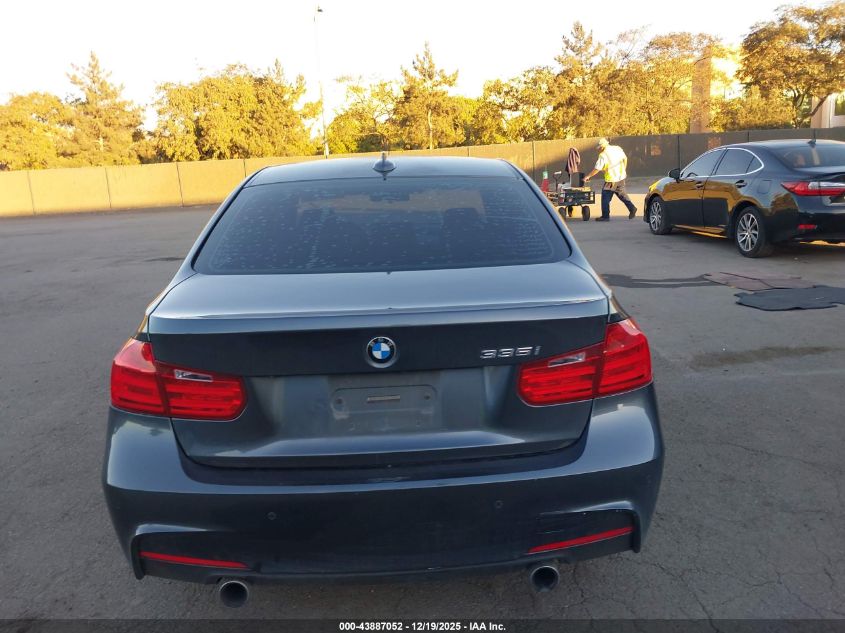 2014 BMW 335I VIN: WBA3A9G52ENR97400 Lot: 43887052