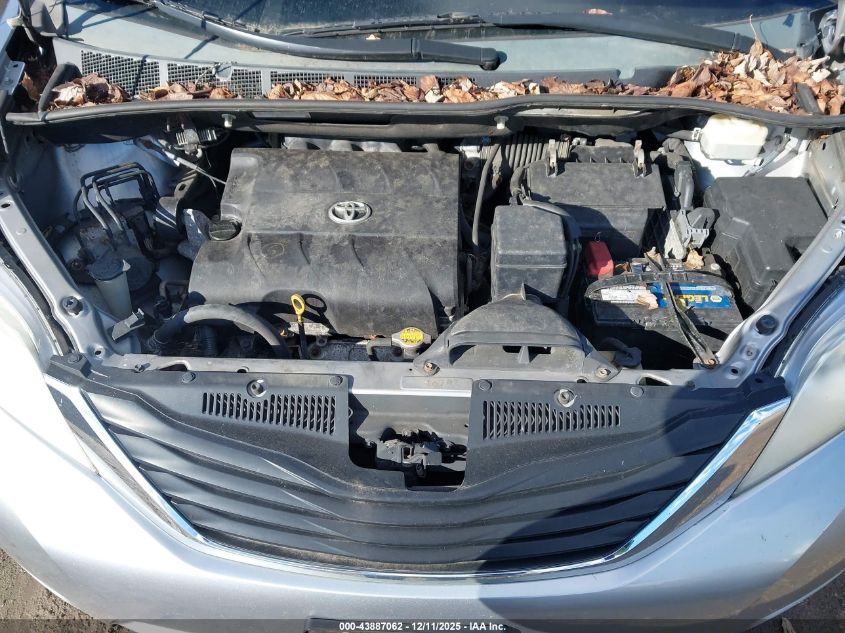 2011 Toyota Sienna Le V6 VIN: 5TDKK3DC7BS081734 Lot: 43887062